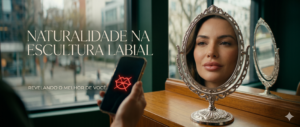 Escultura labial natural - preenchimento labial com acido hialuronico