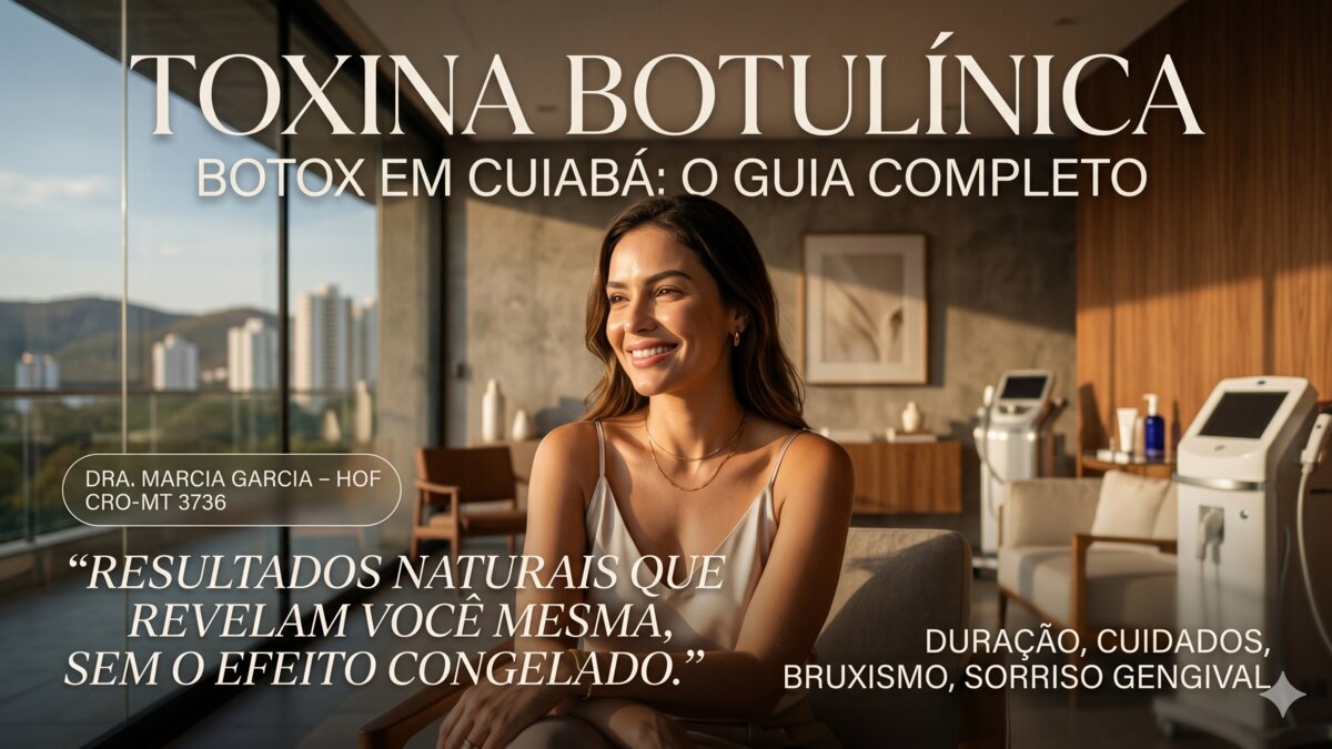 Botox em Cuiabá - Dra. Marcia Garcia HOF CRO-MT 3736