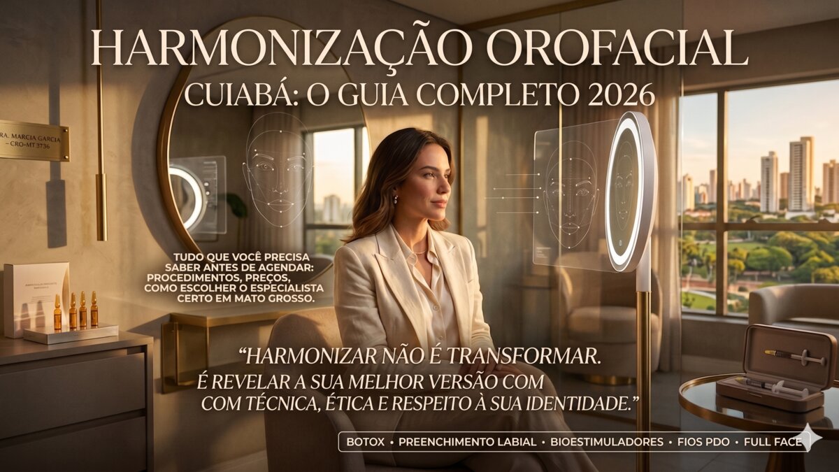 Harmonização Orofacial em Cuiabá - O Guia Completo 2026